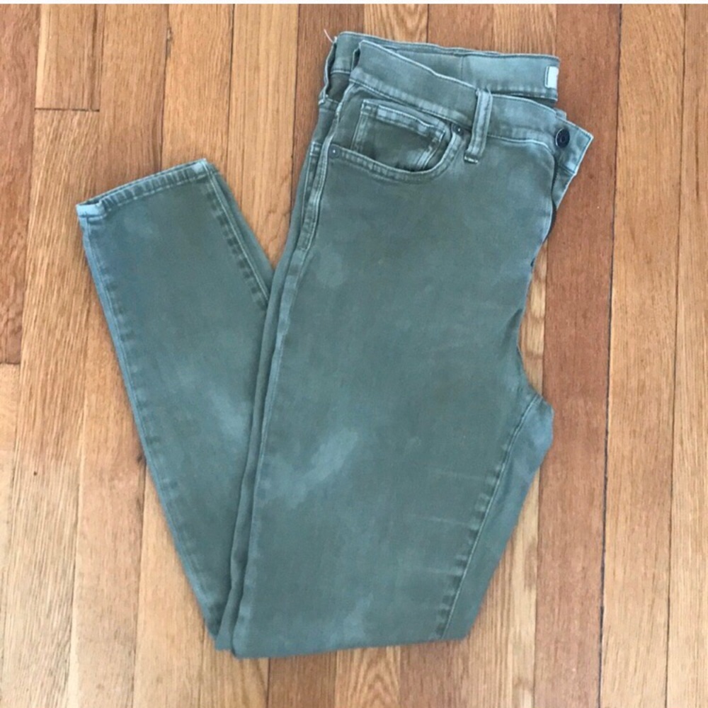 Madewell high rise Skinny Skinny